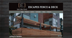 Desktop Screenshot of escapescontracting.com